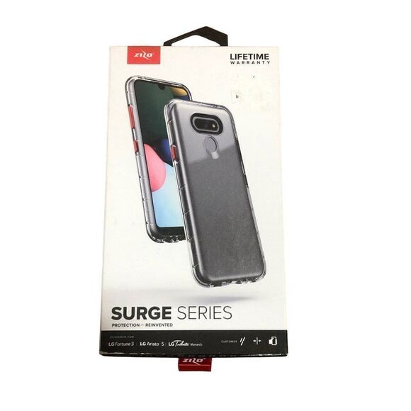 ZIZO Surge Series LG Fortune 3 Aristo 5 Clear Phone Case Cover - Picture 1 of 1